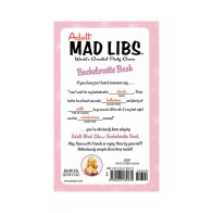 Bachelorette Bash Fun with Mad Libs