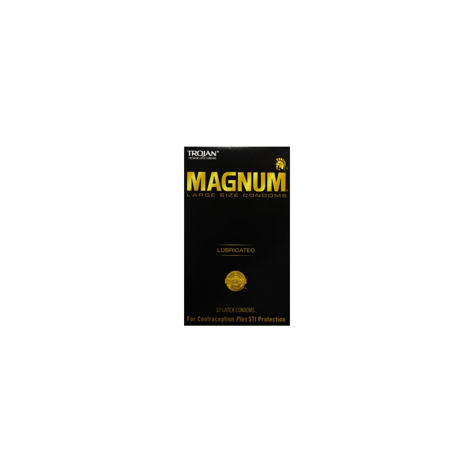 Trojan Magnum Condones Talla Grande 12 Unidades