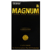 Trojan Magnum XL Condoms - 12 Pack