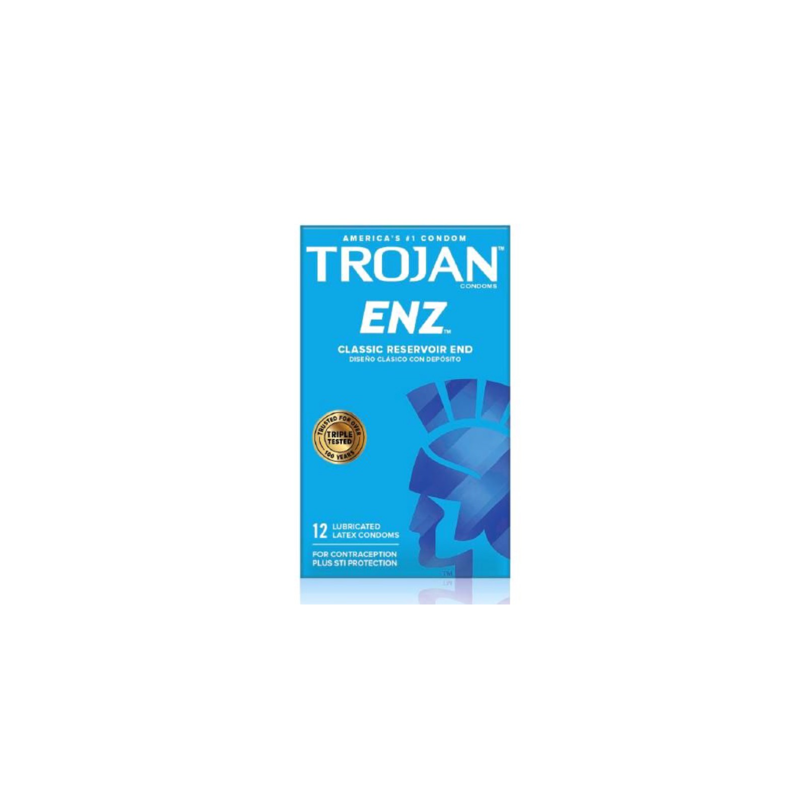 Condones Lubricados Trojan-Enz - Placer Seguro