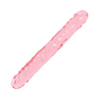 Crystal Jellies Double Dong Jr. - 12 inches of Fun