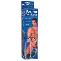 Pipedream Potent Developer Penis Pump Clear