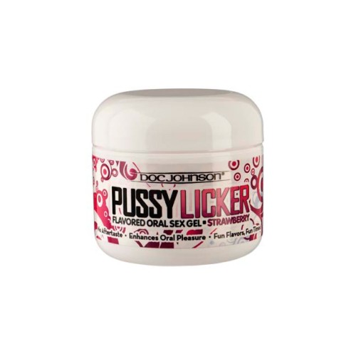 Pussy Licker Oral Sex Gel Strawberry 2oz