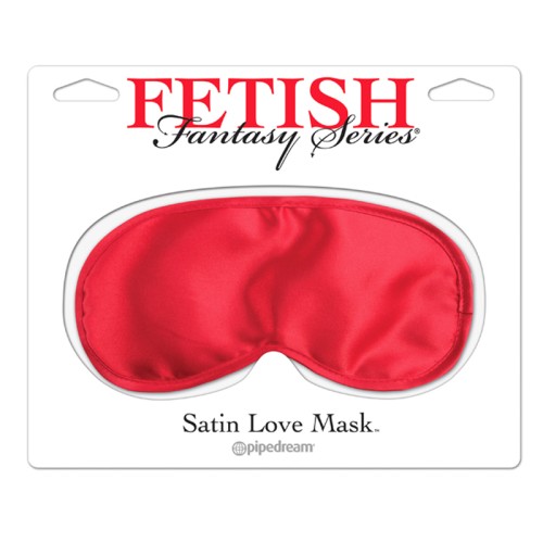 Máscara de Amor de Satin Fetish Fantasy - Explora la Sensación