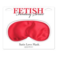 Máscara de Amor de Satin Fetish Fantasy - Explora la Sensación