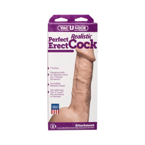 Accesorio Pene Realista Vac-U-Lock de 7 Pulgadas