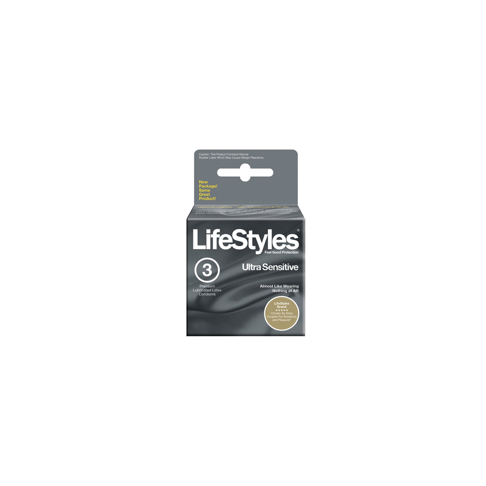 Condones LifeStyles Ultra Sensitivos (3 piezas)