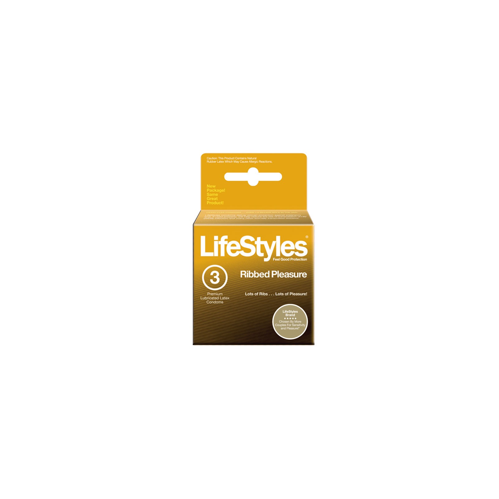 Condones LifeStyles Ultra Ribbed Paquete de 3