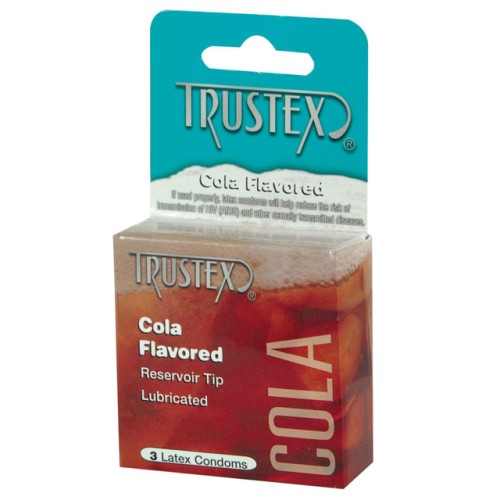 Condones Aromatizados Trustex Cola 3 Pack