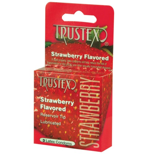 Trustex Flavored Condoms Strawberry