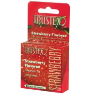 Trustex Flavored Condoms Strawberry