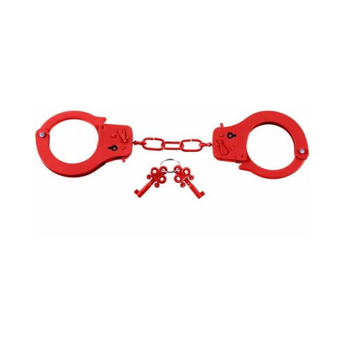 Pipedream Metal Designer Handcuffs for Bondage Fun