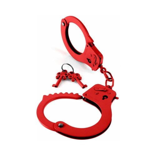 Pipedream Metal Designer Handcuffs for Bondage Fun