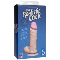 El Pene Realista - UR3 - 6 Pulgadas Blanco