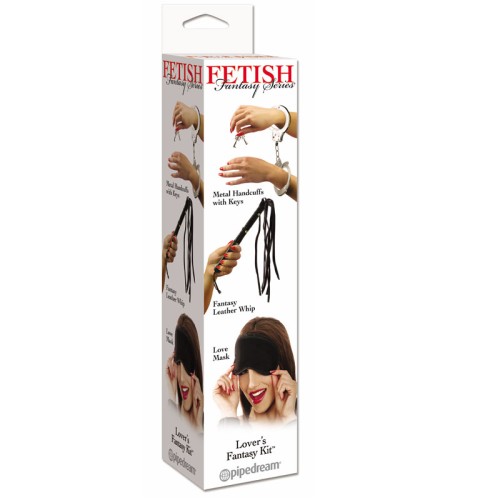 Kit de Fantasía para Parejas de 3 Piezas Pipedream Fetish Fantasy Series Negro