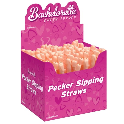 Pecker Sipping Straws for Bachelorette Parties