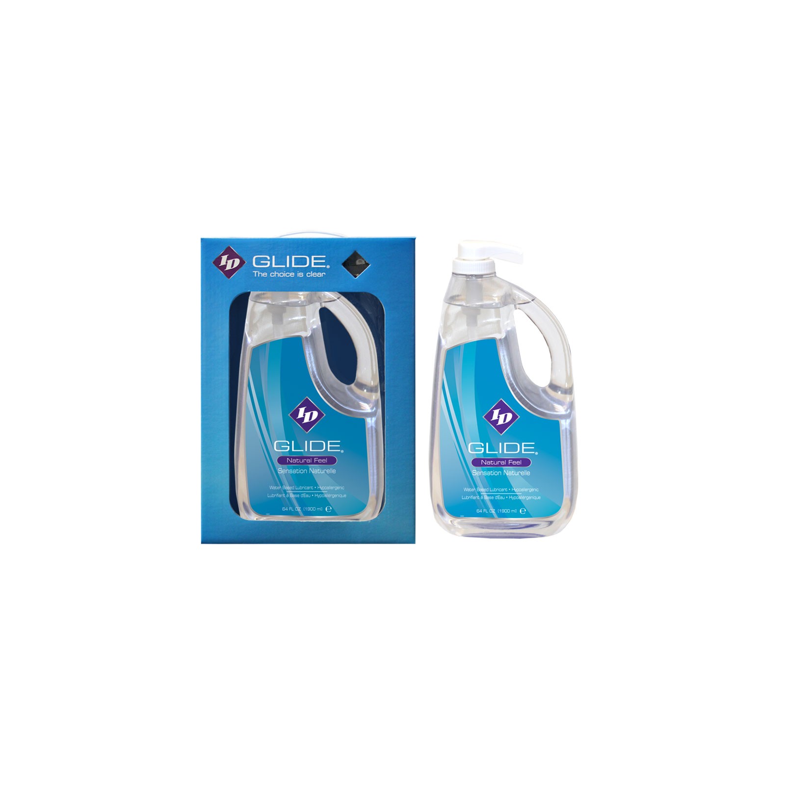 Lubricante Personal ID Glide a Base de Agua 64oz