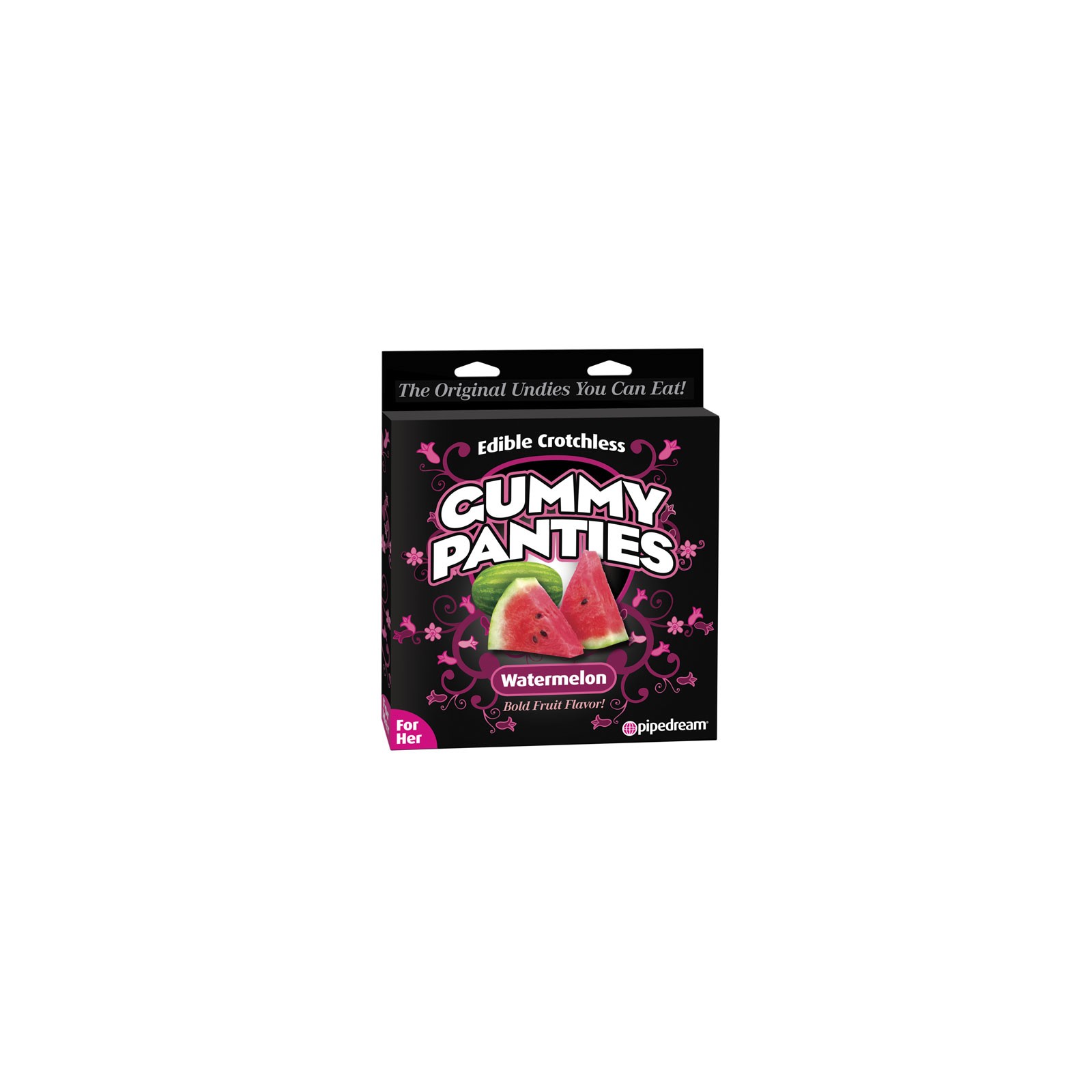 Pipedream Edible Crotchless Gummy Panties Watermelon Flavor