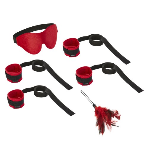 Sportsheets 6-Piece Red Submissive Kit for Beginners