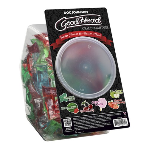 GoodHead Mini Packs Fishbowl Refill Flavored Oral Treats