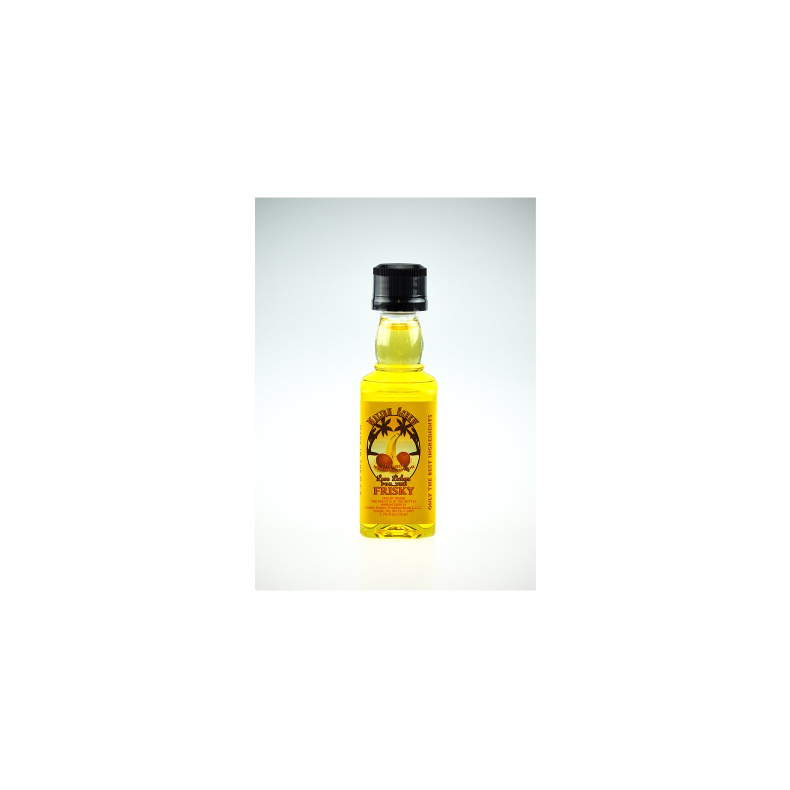 Love Lickers Malibu Screw Flavored Massage Oil 1.76 oz