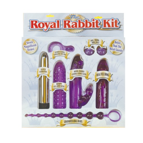 Pipedream 7-Piece Royal Rabbit Kit