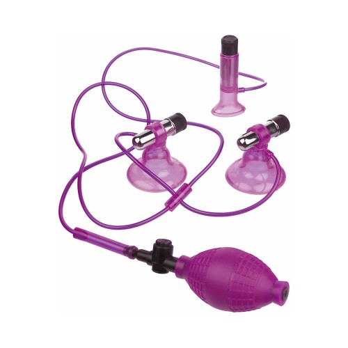 Pipedream Fetish Fantasy 6-Piece Vibrating Suckers Kit Pink