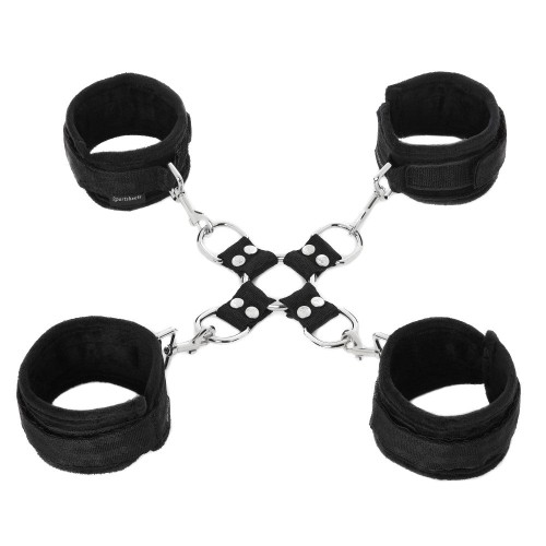 Sportsheets Hog Tie & Cuff Set - Bondage Essentials