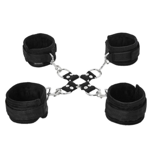 Sportsheets Hog Tie & Cuff Set - Bondage Essentials