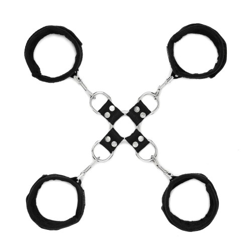 Sportsheets Hog Tie & Cuff Set - Bondage Essentials