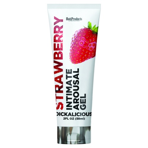 Dickalicious Strawberry Intimate Arousal Gel