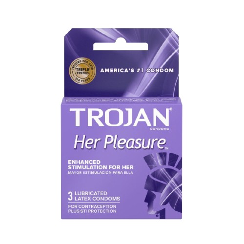 Condones Trojan Her Pleasure Premium