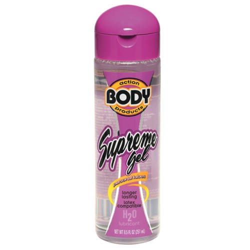 Lubricante en Gel a Base de Agua Body Action Supreme - Placer Garantizado