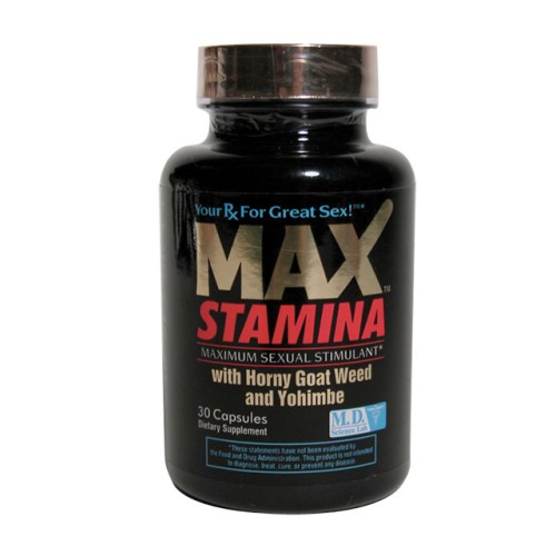 MaxStamina Maximum Sexual Stimulant 30-Capsules