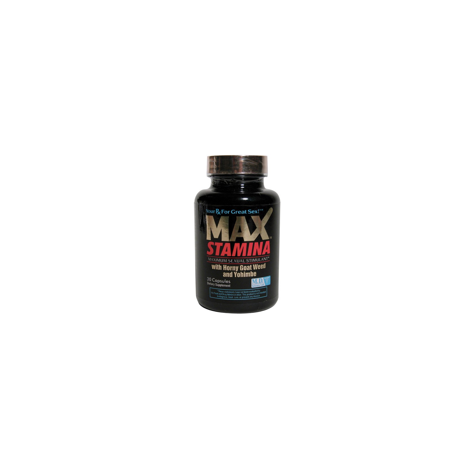 MaxStamina Maximum Sexual Stimulant 30-Capsules