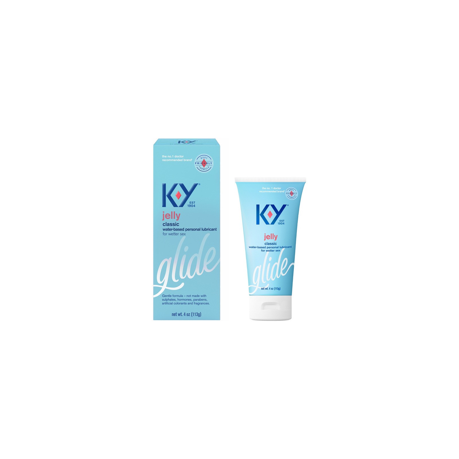 K-Y Jelly Lubricante Personal Clásico 4 oz