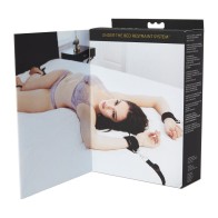 Sistema de Restricción Bajo la Cama Sportsheets Negro - Placer Extremo