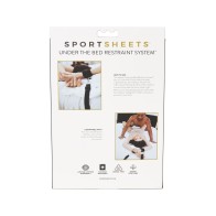 Sportsheets Under The Bed Restraint System Black - Ultimate Pleasure