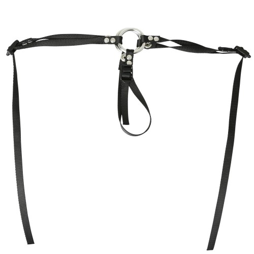 Arnés Strap-On Ajustable Bare As You Dare Negro