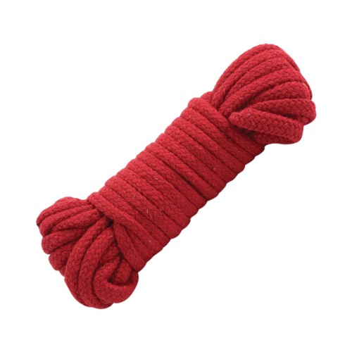 Cotton Bondage Rope Red