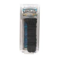 Japanese Cotton Bondage Rope - Black