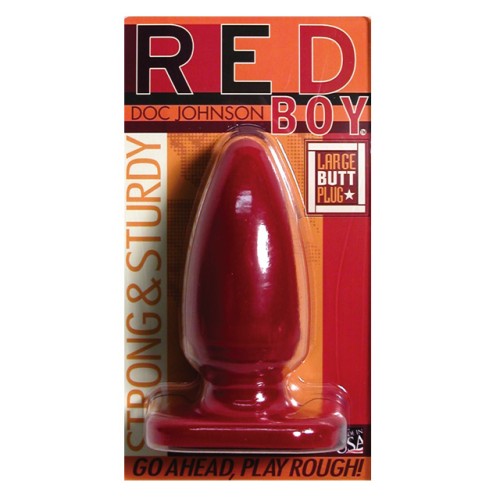 Red Boy Large Anal Plug