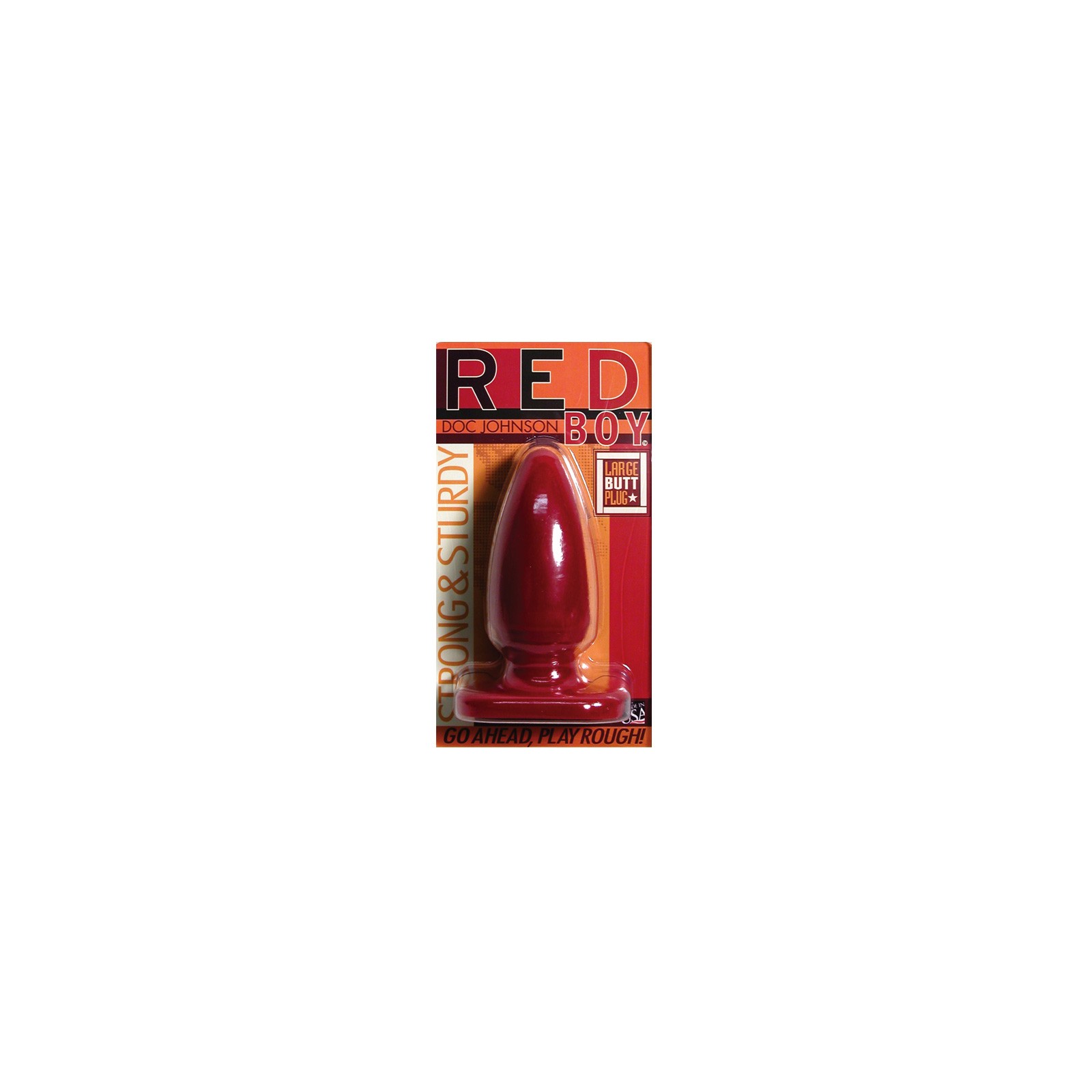 Red Boy Large Anal Plug