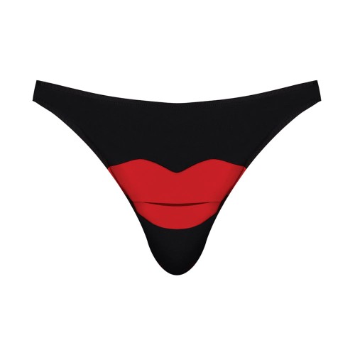 Male Power Hot Lips Bikini Underwear O/S