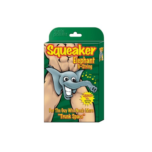 G-String Elefante Squeaker de Male Power