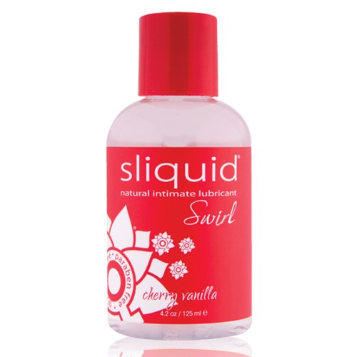 Lubricante Sliquid Swirl Sabor Cereza Vainilla 4.2 oz