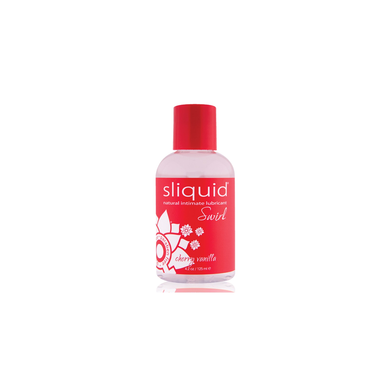 Lubricante Sliquid Swirl Sabor Cereza Vainilla 4.2 oz