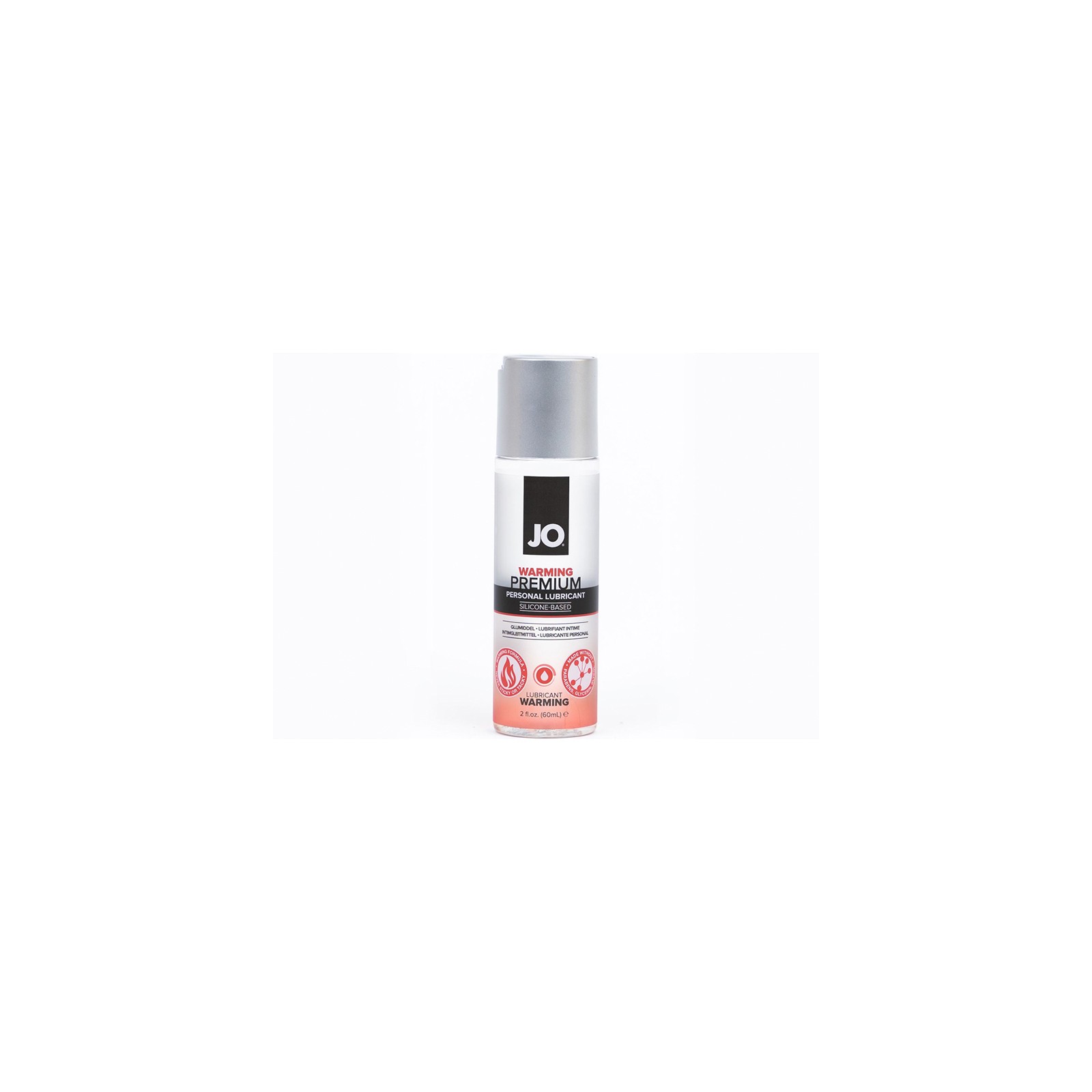 Lubricante de Silicona Premium Calentamiento JO 2 oz.