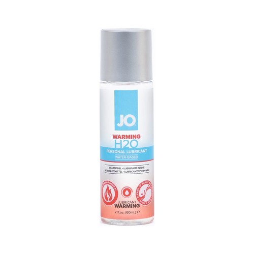 Lubricante JO H2O Calentador 2 oz - Fórmula a Base de Agua Sensacional