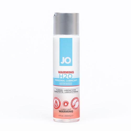 Lubricante H2O Warming a Base de Agua 4 oz. para Placer Mejorado